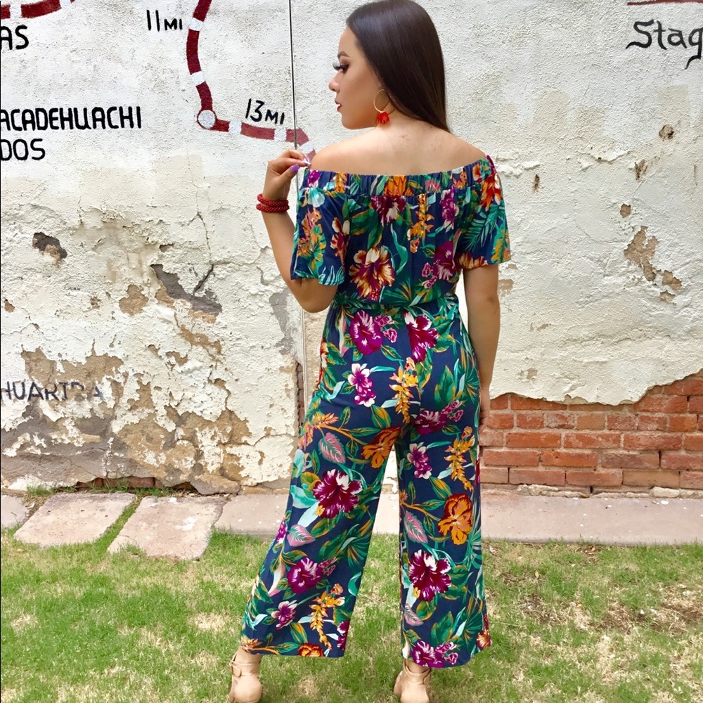 Jumpsuit Floral LAST ONE - Picture 5 of 7